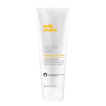 Milk Shake ACTIVE YOGURT MASK jogurto kaukė + DOVANA Arganų aliejukas 10ml