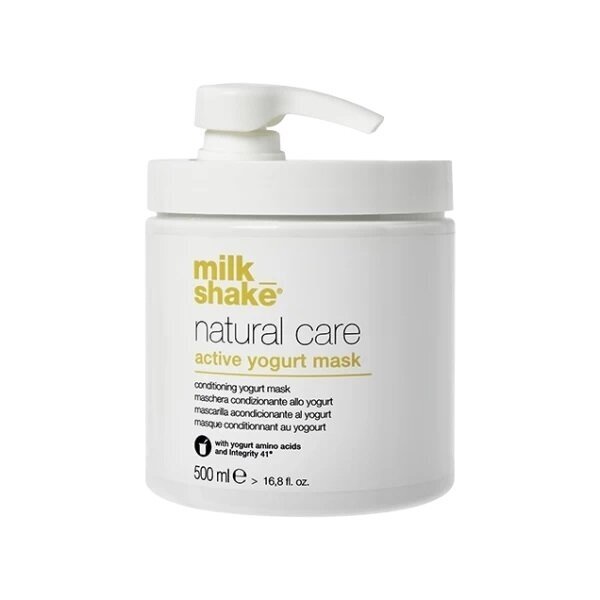 Milk Shake ACTIVE YOGURT MASK jogurto kaukė + DOVANA Arganų aliejukas 10ml 1 Milk Shake ACTIVE YOGURT MASK jogurto kaukė + DOVANA Arganų aliejukas 10ml 1