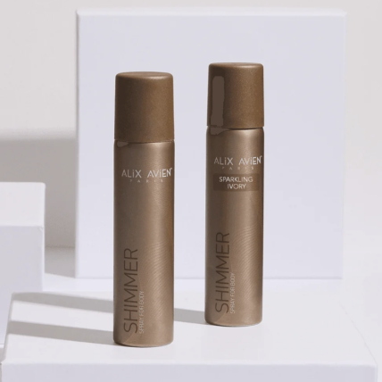 Alix Avien BODY SHIMMER SPRAY švytėjimo suteikiantis kūno purškiklis