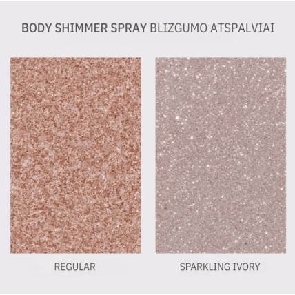 Alix Avien BODY SHIMMER SPRAY švytėjimo suteikiantis kūno purškiklis 2