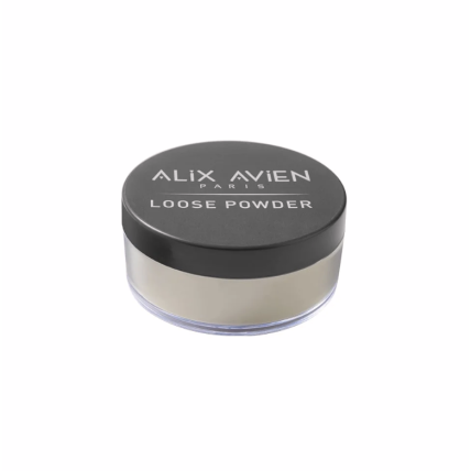 Alix Avien LOOSE POWDER biri pudra 02 NUDE IVORY atspalvis Alix Avien LOOSE POWDER biri pudra 02 NUDE IVORY atspalvis