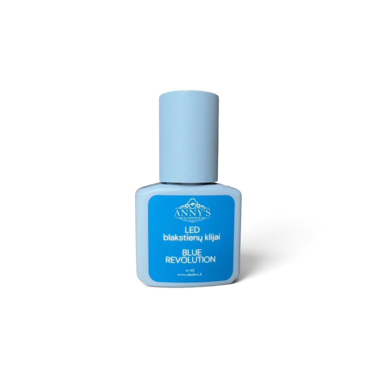 Anny's LED / UV Blakstienų priauginimo klijai BLUE Revolution 10ml. Anny's LED / UV Blakstienų priauginimo klijai BLUE Revolution 10ml.