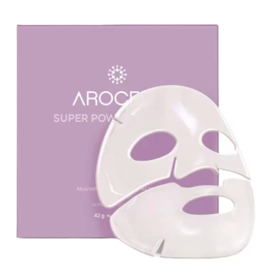 Arocell Super Power Mask EX intensyviai drėkinanti kaukė su kolagenu 1 vnt.