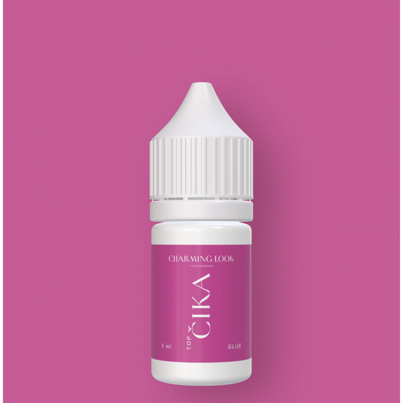 Charming Look klijai blakstienų priauginimui TOP ČIKA 5ml.