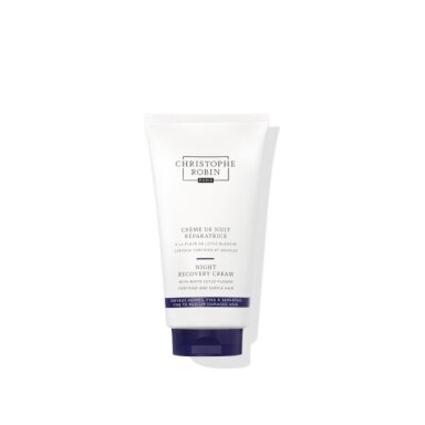 Christophe Robin Night Recovery Cream naktinis atkuriantis kremas plaukams, 150 ml.