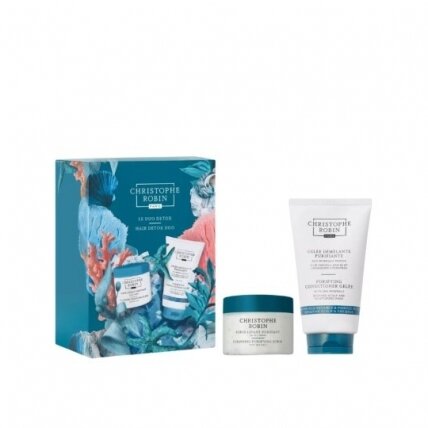 Christophe Robin Hair Detox Duo detoksikuojančių plaukų priemonių rinkinys Christophe Robin Hair Detox Duo detoksikuojančių plaukų priemonių rinkinys