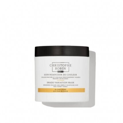 Christophe Robin SHADE VARIATION MASK - GOLDEN BLONDE dažanti plaukų kaukė, 250 ml. Christophe Robin SHADE VARIATION MASK - GOLDEN BLONDE dažanti plaukų kaukė, 250 ml.