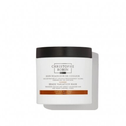 Christophe Robin SHADE VARIATION MASK - WARM CHESTNUT dažanti plaukų kaukė 250ml Christophe Robin SHADE VARIATION MASK - WARM CHESTNUT dažanti plaukų kaukė 250ml