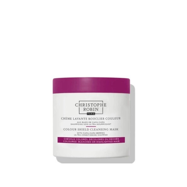 Christophe Robin Color Shield Cleansing Mask valomoji kaukė dažytiems plaukams, 250 ml