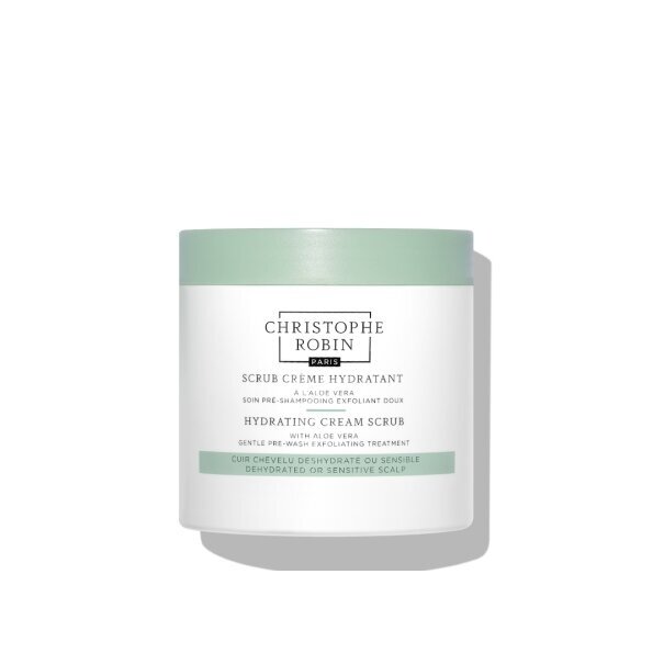 Christophe Robin HYDRATING CREAM SCRUB kreminis galvos odos šveitiklis su alijošiumi, 250 ml Christophe Robin HYDRATING CREAM SCRUB kreminis galvos odos šveitiklis su alijošiumi, 250 ml