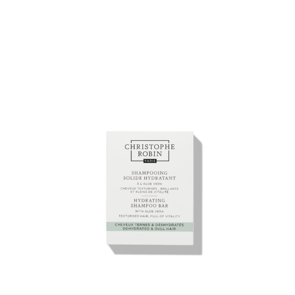 Christophe Robin HYDRATING SHAMPOO BAR drėkinantis kietasis šampūnas, 100 g.