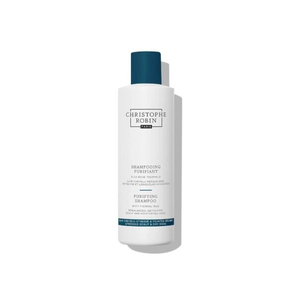 Christophe Robin PURIFYING SHAMPOO valantis šampūnas su terminiu moliu, 250 ml. Christophe Robin PURIFYING SHAMPOO valantis šampūnas su terminiu moliu, 250 ml.