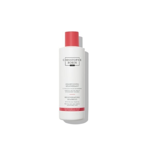 Christophe Robin REGENERATING SHAMPOO plaukus atkuriantis šampūnas su opuncijų aliejumi