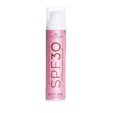 COCOSOLIS Natūralus apsauginis losjonas nuo saulės SPF30