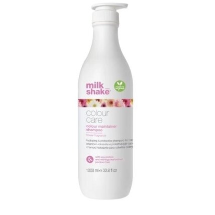 Milk Shake COLOUR MAINTAINER FLOWER FRAGRANCE SHAMPOO šampūnas dažytiems plaukams 1 Milk Shake COLOUR MAINTAINER FLOWER FRAGRANCE SHAMPOO šampūnas dažytiems plaukams 1