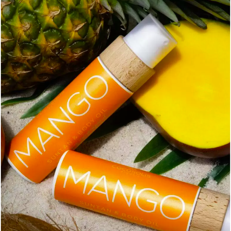 Cocosolis MANGO organiškas įdegio aliejus kūnui 1 Cocosolis MANGO organiškas įdegio aliejus kūnui 1