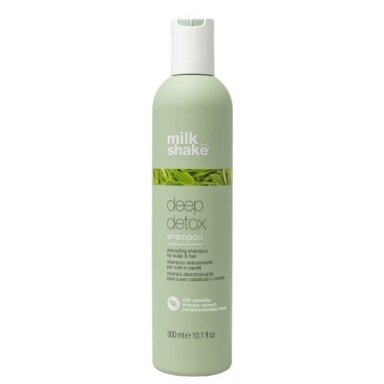 Milk Shake DEEP DETOX SHAMPOO detoksikuojantis galvos odos ir plaukų šampūnas