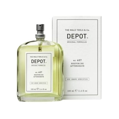 Depot Nr. 407 RESTORING AFTERSHAVE atkuriamasis losjonas po skutimosi
