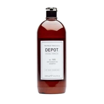 Depot Nr. 105 INVIGORATING SHAMPOO gyvybingumo suteikiantis šampūnas nuo plaukų slinkimo 1