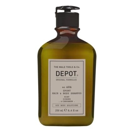 Depot Nr. 606 HAIR & BODY SHAMPOO gaivinamasis šampūnas plaukams ir kūnui Depot Nr. 606 HAIR & BODY SHAMPOO gaivinamasis šampūnas plaukams ir kūnui