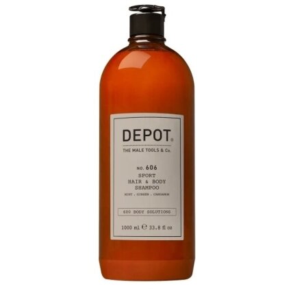 Depot Nr. 606 HAIR & BODY SHAMPOO gaivinamasis šampūnas plaukams ir kūnui 1