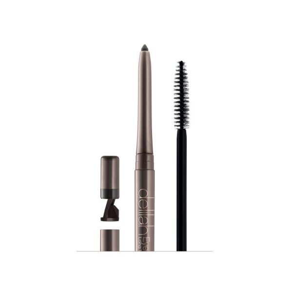 delilah LASHES & LINER COLLECTION blakstienų tušo ir akių pieštuko rinkinys 1