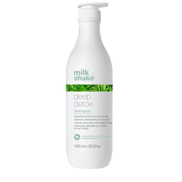 Milk Shake DEEP DETOX SHAMPOO detoksikuojantis galvos odos ir plaukų šampūnas 1