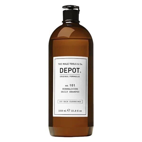 Depot Nr. 101 NORMALIZING DAILY SHAMPOO kasdieninis normalizuojamasis šampūnas 1
