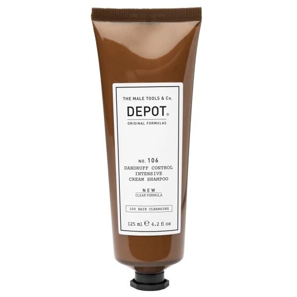 Depot Nr. 106 DANDRUFF CONTROL INTENSIVE CREAM SHAMPOO iIntensyvaus poveikio kreminis šampūnas pleiskanojančiai galvos odai Depot Nr. 106 DANDRUFF CONTROL INTENSIVE CREAM SHAMPOO iIntensyvaus poveikio kreminis šampūnas pleiskanojančiai galvos odai