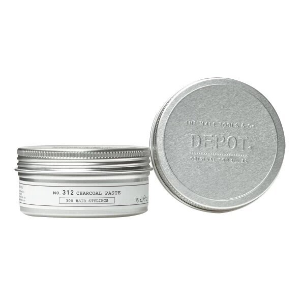Depot Nr. 312 CHARCOAL PASTE stiprios fiksacijos pasta