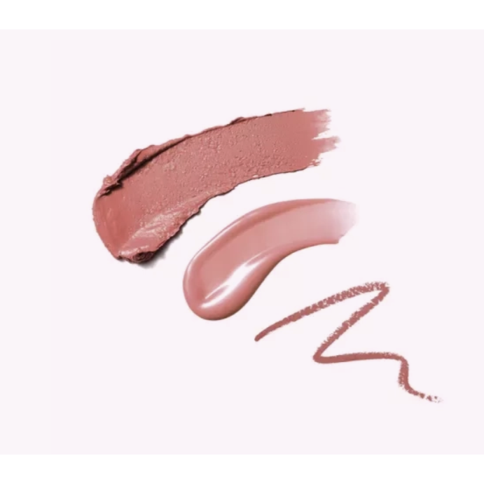 delilah Nude Lip Wardrobe dekoratyvinės kosmetikos rinkinys lūpoms 1