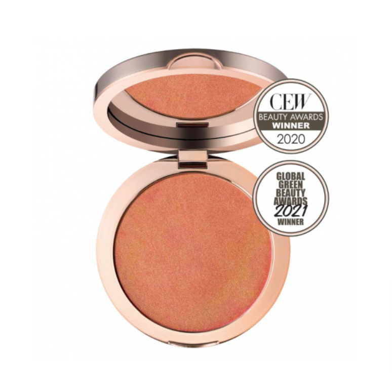 Delilah Pure Light Illuminating Powder švytėjimo suteikianti presuota pudra Delilah Pure Light Illuminating Powder švytėjimo suteikianti presuota pudra