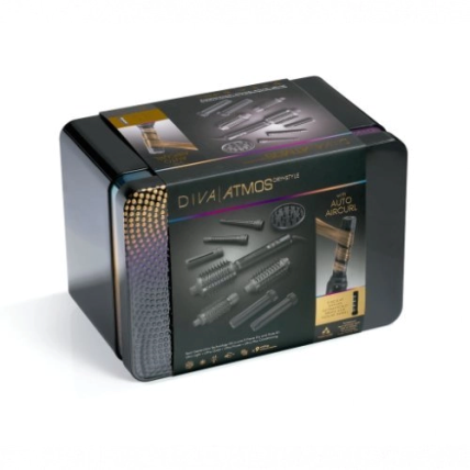 Diva Pro Styling Atmos Dry+Style Plaukų džiovintuvas ir formuotuvas 1 vnt. 1 Diva Pro Styling Atmos Dry+Style Plaukų džiovintuvas ir formuotuvas 1 vnt. 1