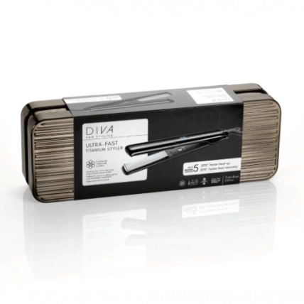 Diva Pro Styling Ultra Fast Platinum Titanium Styler Tiesintuvas su titano plokštėmis 1