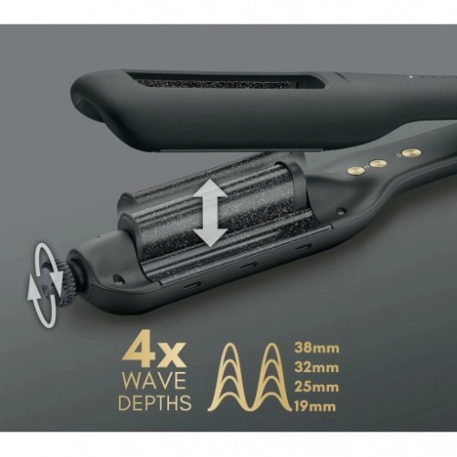 Diva Pro Styling Precious Metals Gold Dust Plaukų formavimo žnyplės 1
