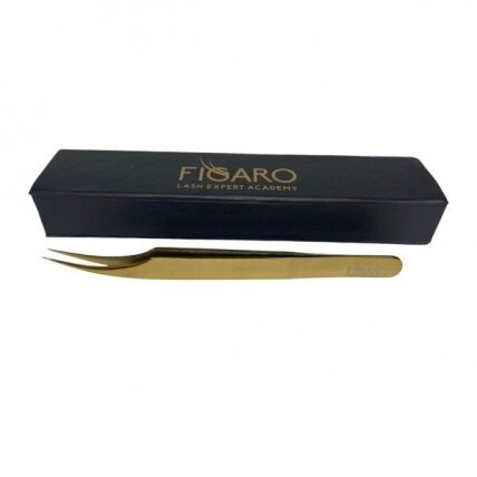 Figaro tiesus pincetas blakstienų izoliavimui Figaro tiesus pincetas blakstienų izoliavimui