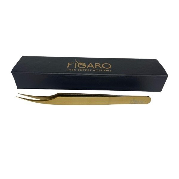 Figaro tiesus pincetas blakstienų izoliavimui Figaro tiesus pincetas blakstienų izoliavimui