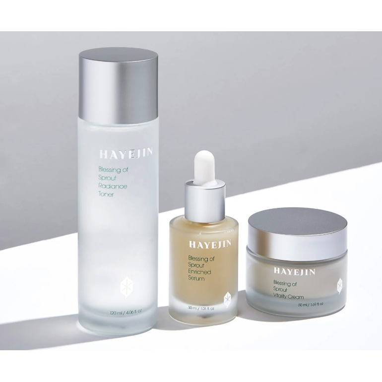 HAYEJIN „Blessing of Sprout“ 3 žingsnių Dovanų Rinkinys* HAYEJIN „Blessing of Sprout“ 3 žingsnių Dovanų Rinkinys*