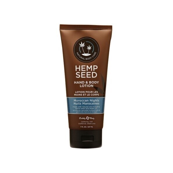 Hemp Seed rankų ir kūno pienelis Morrocan Nights 207m + DOVANA mini kūno sviestas