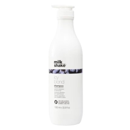 Milk Shake ICY BLOND SHAMPOO šampūnas šviesiems plaukams 1