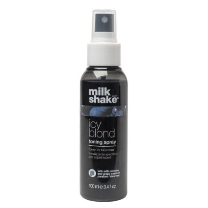 Milk Shake ICY BLOND TONING SPRAY purškiklis šviesiems plaukams Milk Shake ICY BLOND TONING SPRAY purškiklis šviesiems plaukams