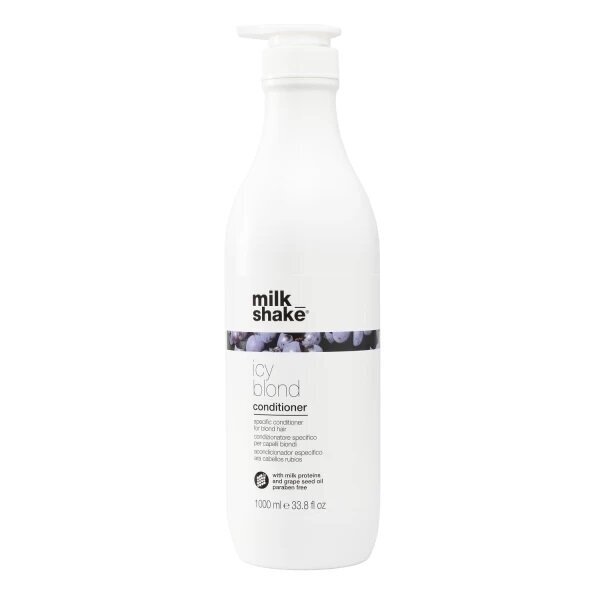 Milk Shake ICY BLOND CONDITIONER kondicionierius šviesiems plaukams 1 Milk Shake ICY BLOND CONDITIONER kondicionierius šviesiems plaukams 1