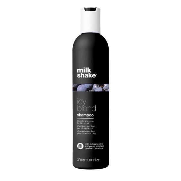 Milk Shake ICY BLOND SHAMPOO šampūnas šviesiems plaukams