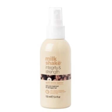 Milk Shake INTEGRITY&STRENGTH SPLIT ENDS SAVIOR purškiklis pažeistiems plaukams Milk Shake INTEGRITY&STRENGTH SPLIT ENDS SAVIOR purškiklis pažeistiems plaukams