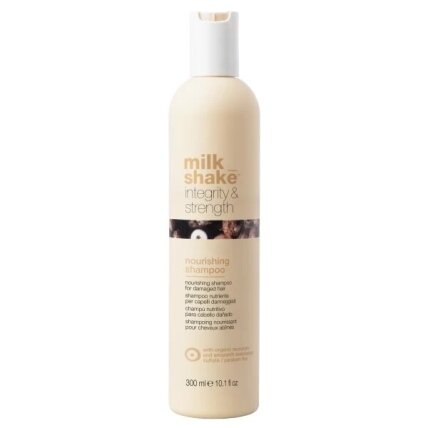 Milk Shake INTEGRITY&STRENGTH NOURISHING SHAMPOO maitinantis šampūnas pažeistiems plaukams Milk Shake INTEGRITY&STRENGTH NOURISHING SHAMPOO maitinantis šampūnas pažeistiems plaukams