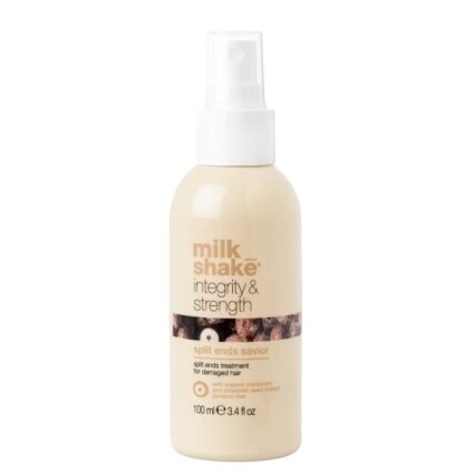 Milk Shake INTEGRITY&STRENGTH SPLIT ENDS SAVIOR purškiklis pažeistiems plaukams Milk Shake INTEGRITY&STRENGTH SPLIT ENDS SAVIOR purškiklis pažeistiems plaukams