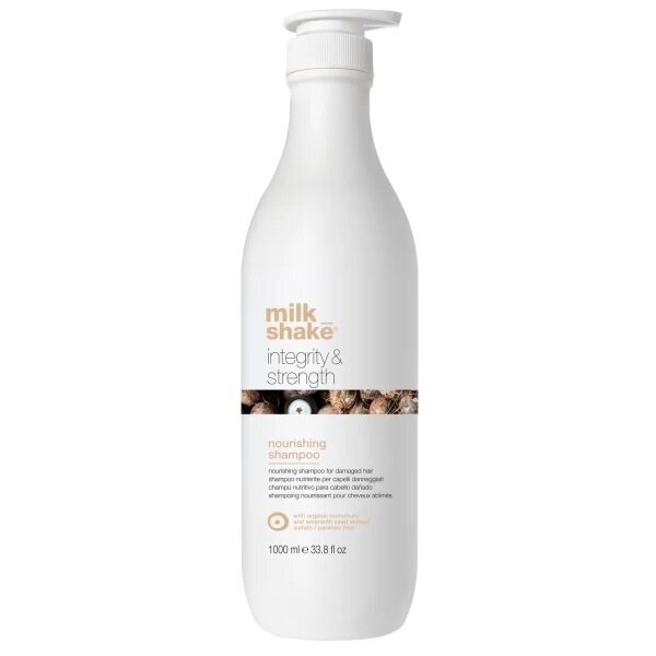 Milk Shake INTEGRITY&STRENGTH NOURISHING SHAMPOO maitinantis šampūnas pažeistiems plaukams 1 Milk Shake INTEGRITY&STRENGTH NOURISHING SHAMPOO maitinantis šampūnas pažeistiems plaukams 1