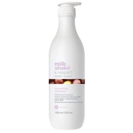 Milk Shake K-RESPECT SMOOTHING SHAMPOO plaukus glotninantis šampūnas 1 Milk Shake K-RESPECT SMOOTHING SHAMPOO plaukus glotninantis šampūnas 1