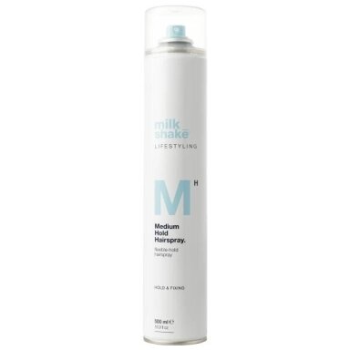 Milk Shake MEDIUM HOLD HAIRSPRAY vidutinės fiksacijos lakas Milk Shake MEDIUM HOLD HAIRSPRAY vidutinės fiksacijos lakas
