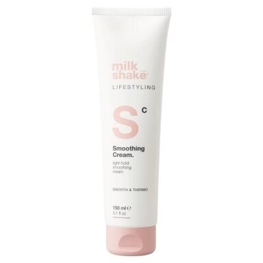 Milk Shake SMOOTHING CREAM lengvos fiksacijos glotninamasis kremas Milk Shake SMOOTHING CREAM lengvos fiksacijos glotninamasis kremas